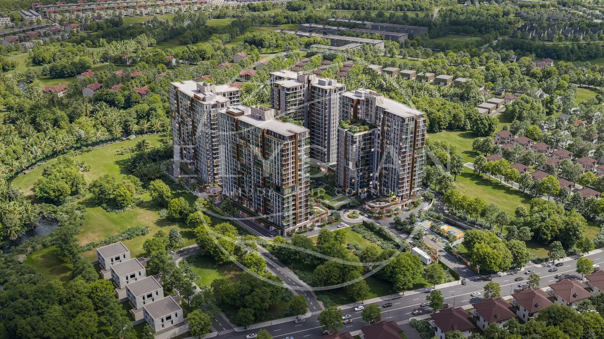 Phối cảnh tổng quan Elysian By Gamuda Land